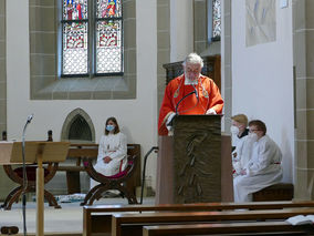 Karfreitgasliturgie und Karfreitagsprozession in Naumburg (Foto: Karl-Franz Thiede)